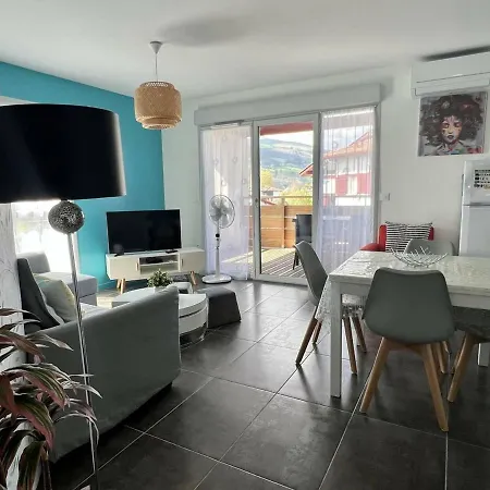 Apartment T2, Balcon, Parking, Ascenseur, Internet - - Fr-1-495-47 Itxassou